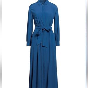 Max Mara Blue Shirt Dress : US:2